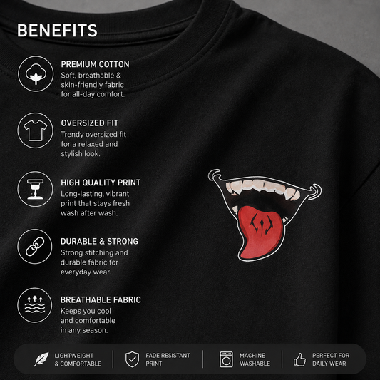Lighting Gojo Oversize T-shirt