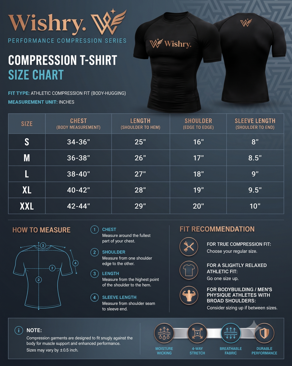 Red Spider compression t-shirt