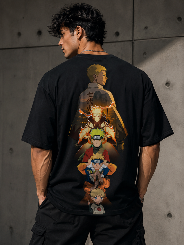 Naruto beginning Oversize T-shirts