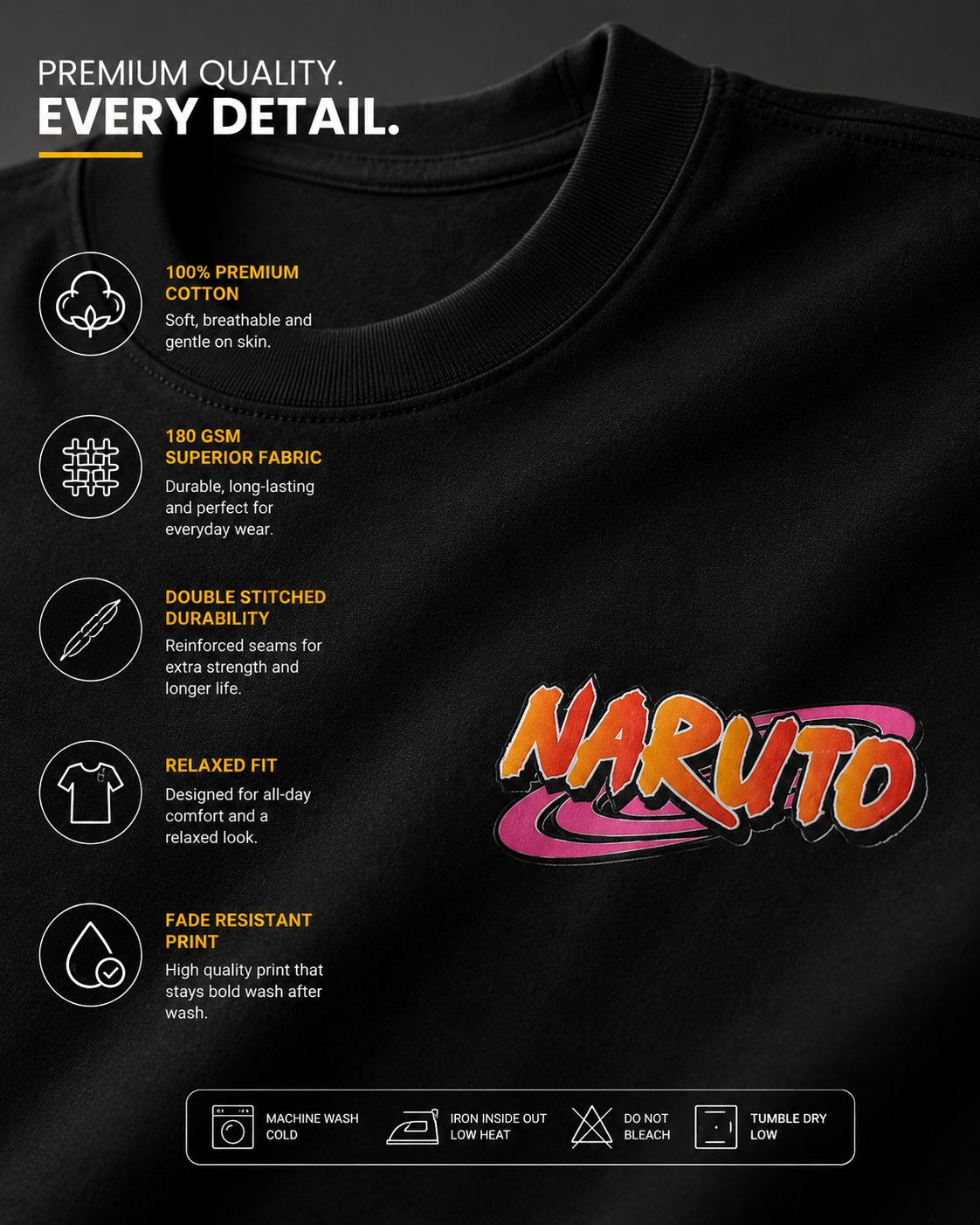 Naruto beginning Oversize T-shirts