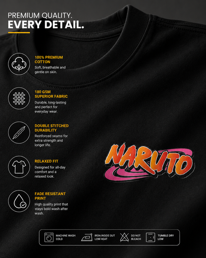 Naruto beginning Oversize T-shirts