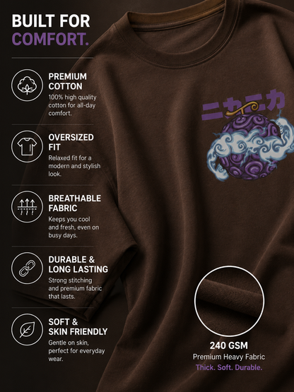 Devil Fruit Oversize T-shirts